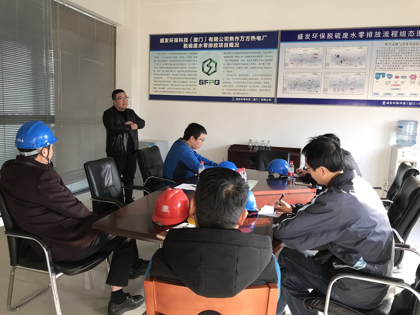 華潤登封梁主管一行到焦作萬(wàn)方項目部考察參觀(guān)